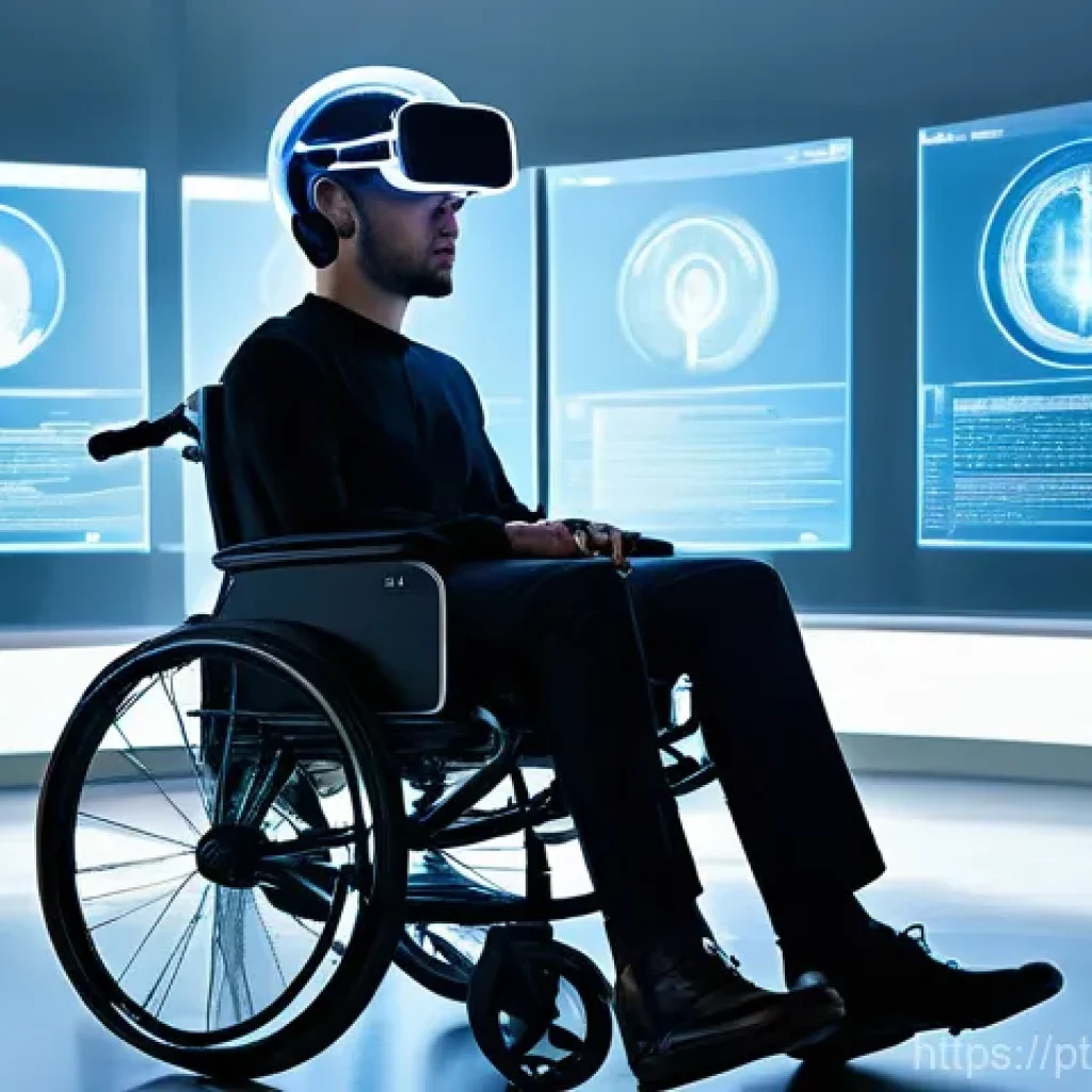 뉴럴 인터페이스의 연구 및 개발 트렌드 - **Prompt 1: Restored Autonomy through Advanced Neural Interface**
"A visually stunning, high-res...