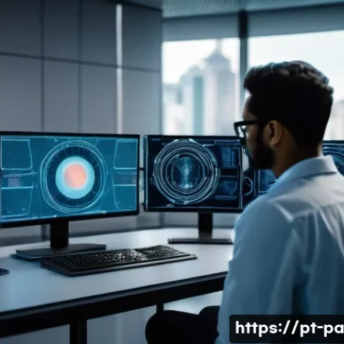 Home 33 뉴럴 인터페이스의 시장 경쟁력 평가 - A futuristic laboratory scene showcasing a diverse team of Brazilian engineers and neuroscientists w...